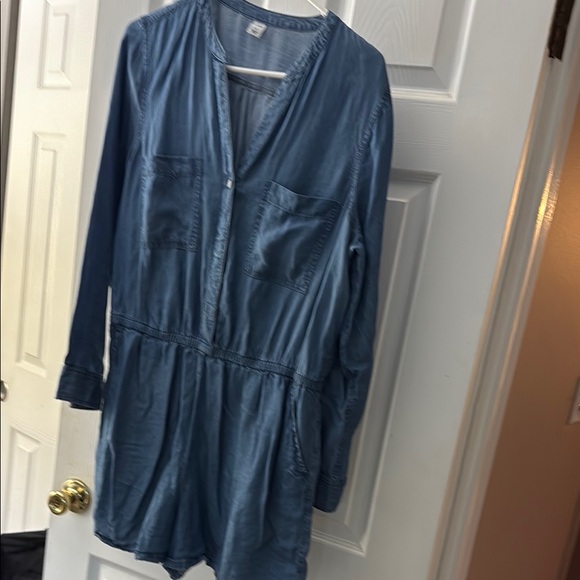 Old Navy Pants - Old Navy Women's Blue Romper